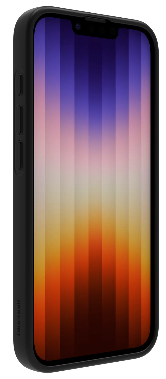 BlueBuilt iPhone 16e Back Cover Noir côté droit