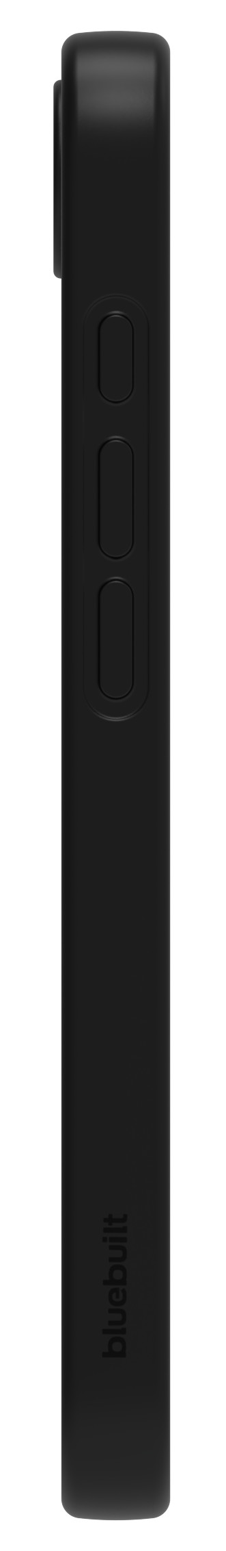 BlueBuilt iPhone 16e Back Cover Noir côté gauche