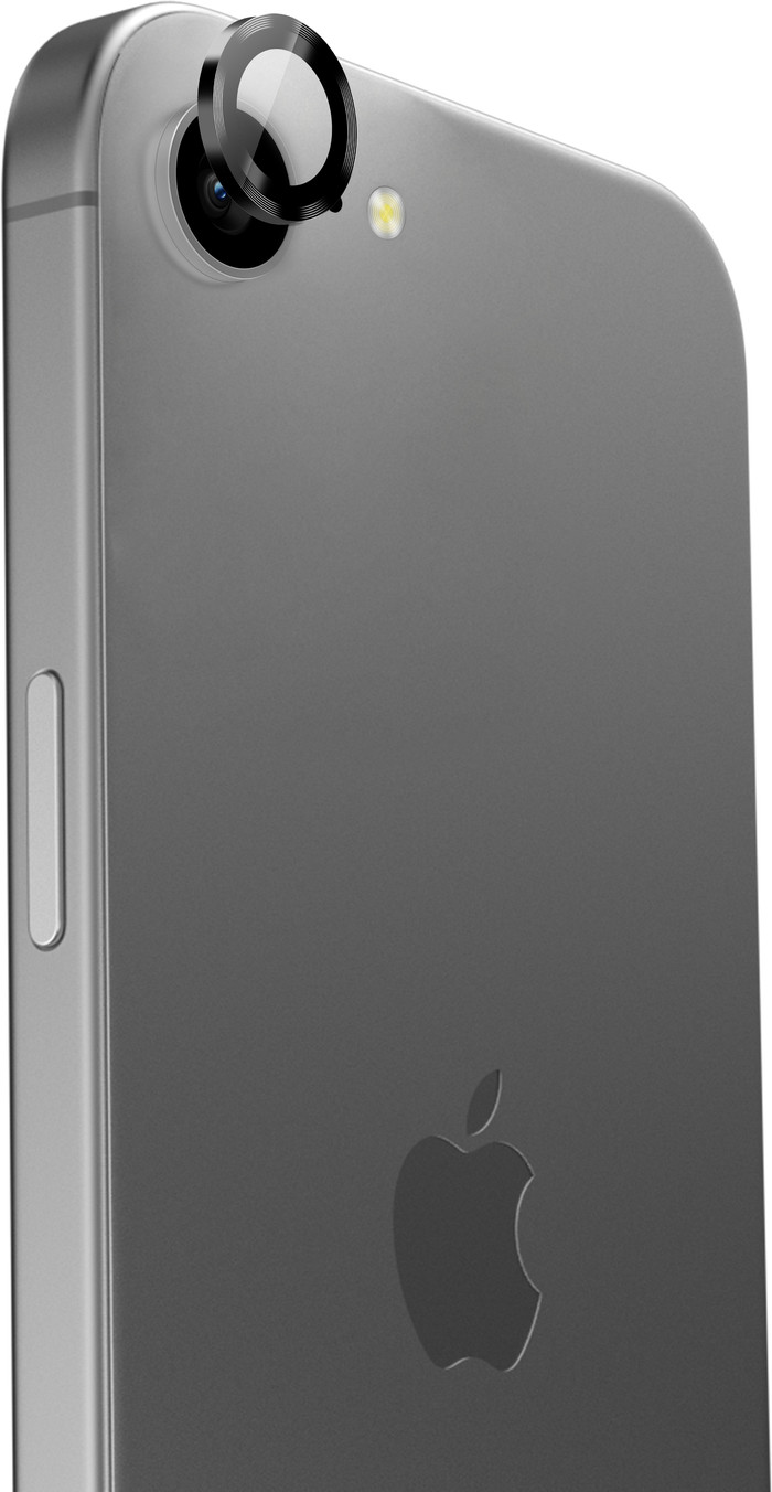 BlueBuilt iPhone 16e Protège-objectif Aluminium côté gauche