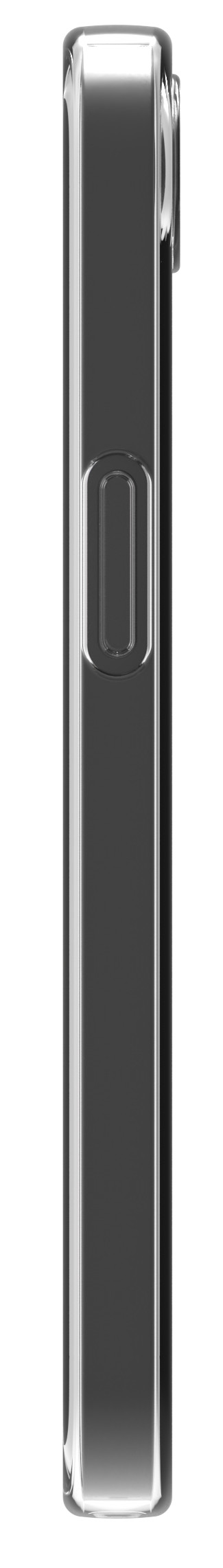 BlueBuilt iPhone 16e Back Cover Transparent left side