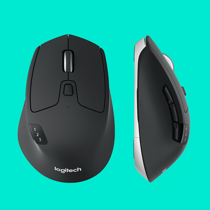 Logitech M720 Triathlon Bluetooth Mouse front