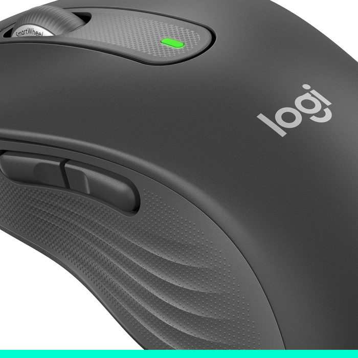 Logitech Signature M650 L Wireless Mouse Graphite detail