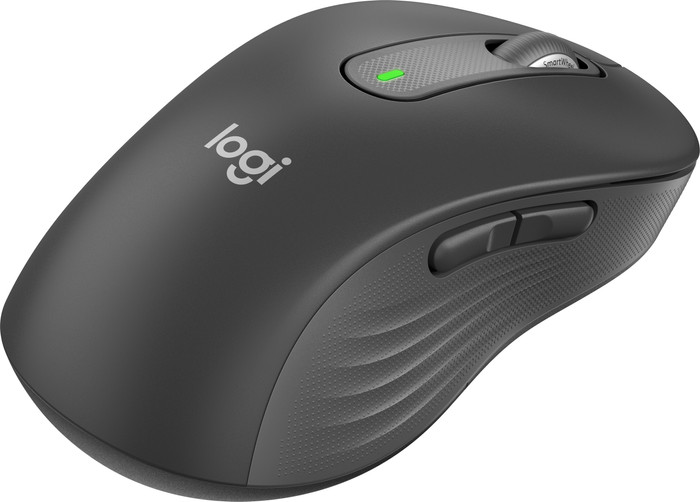 Logitech Signature M650 L Wireless Mouse Left-Handed Graphite right side