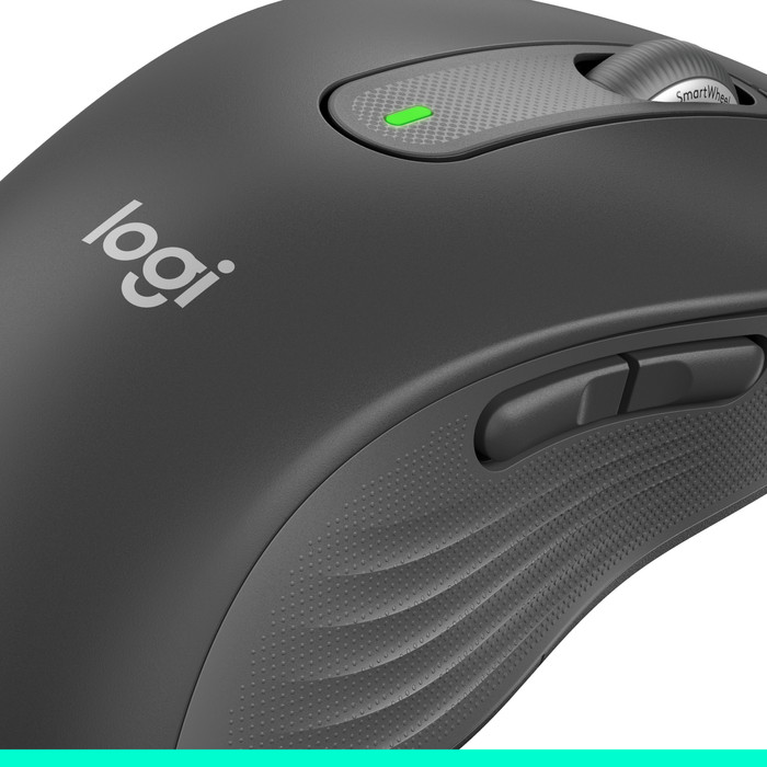 Logitech Signature M650 L Wireless Mouse Left-Handed Graphite detail