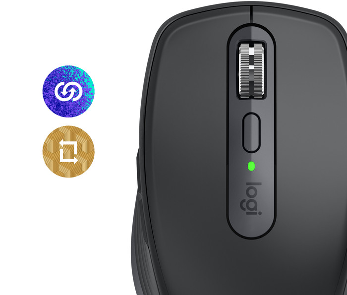 Logitech MX Keys Mini Draadloos Azerty Grafiet + Logitech MX Anywhere 3S Compact Zwart visual leverancier