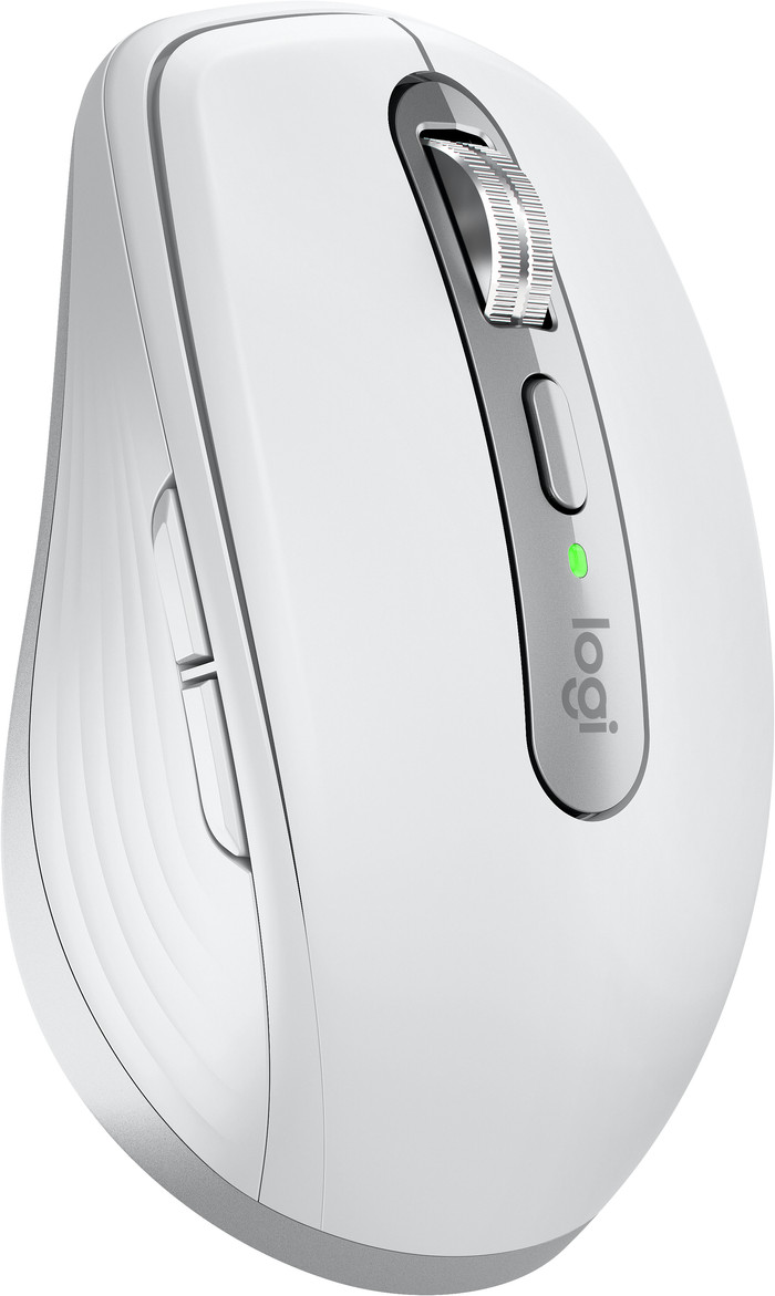 Logitech MX Anywhere 3S Compact Grijs linkerkant