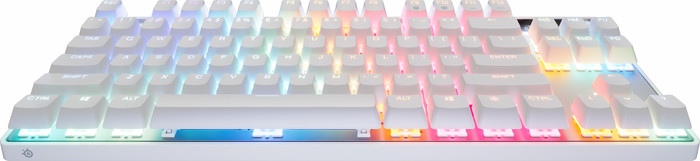 SteelSeries Apex Pro TKL Gen 3 Clavier Gamer AZERTY Blanc avant
