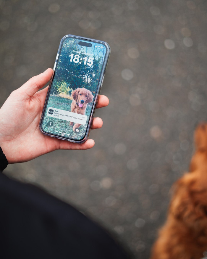 Bold Elite Smart Lock SX33 Black product in use