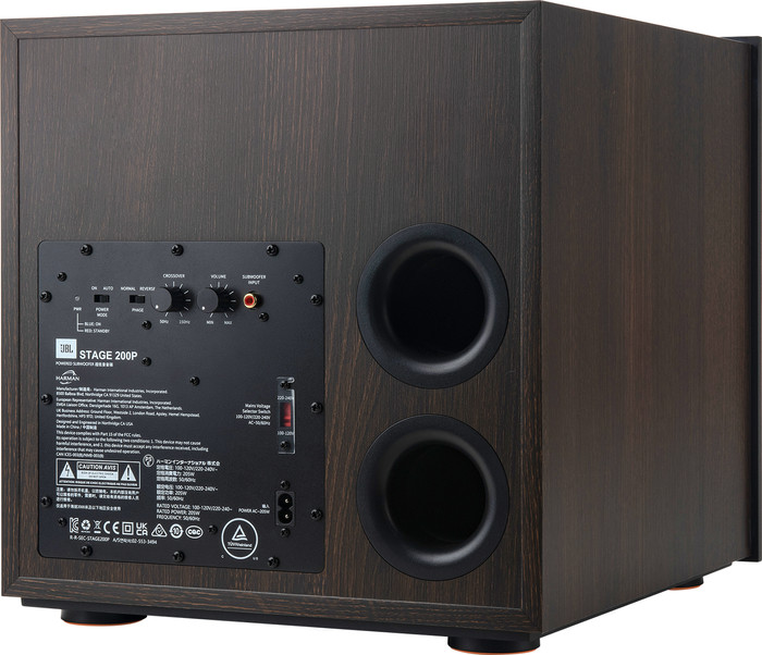 JBL Stage 200P Noir arrière