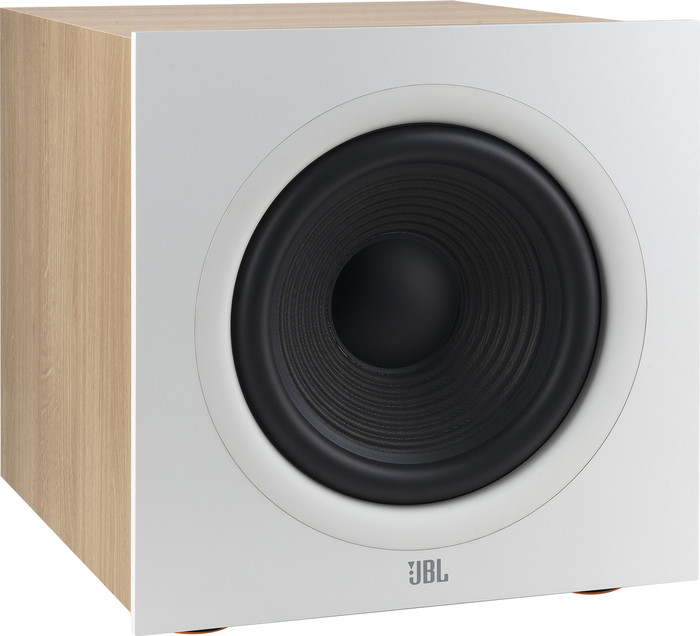 JBL Stage 200P Blanc côté gauche
