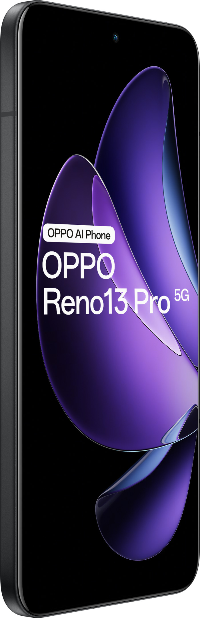 OPPO Reno13 Pro 512GB Black 5G + OPPO SuperVOOC Charger 80W with 2 Ports left side