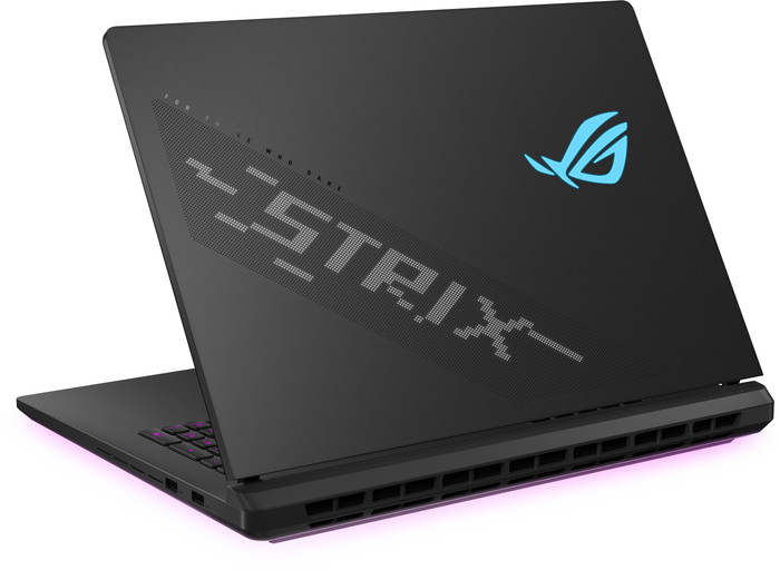 ASUS ROG Strix SCAR 18 OLED G835LW-SA086W Azerty achterkant