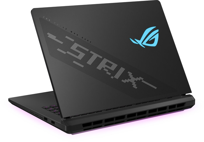 ASUS ROG Strix SCAR 16 OLED G635LX-RW042W Azerty achterkant