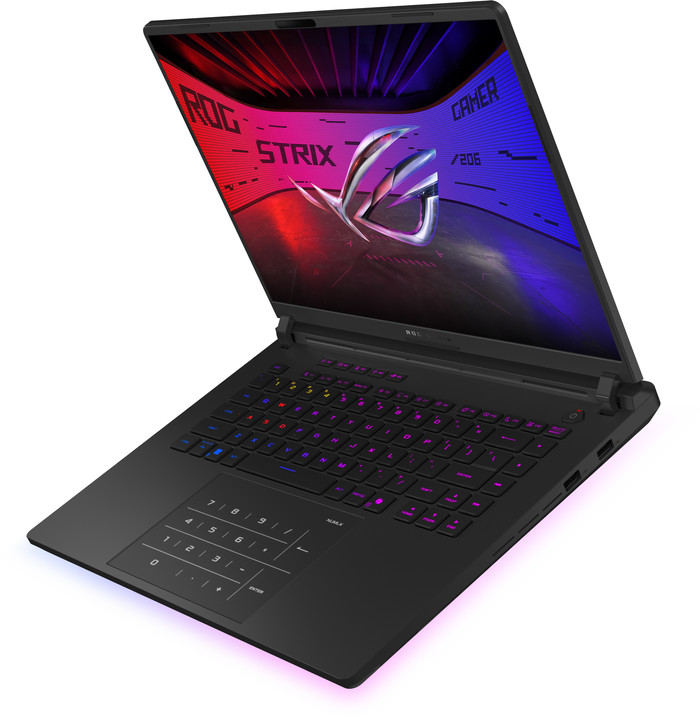 ASUS ROG Strix SCAR 16 OLED G635LX-RW042W Azerty rechterkant