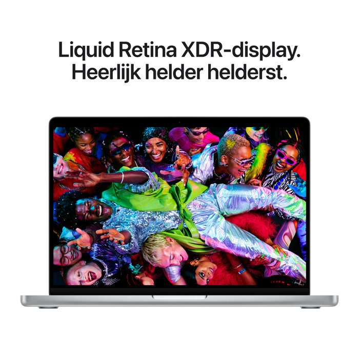 Apple MacBook Pro 14 inch M6 32GB / 1TB Zilver QWERTY visual leverancier