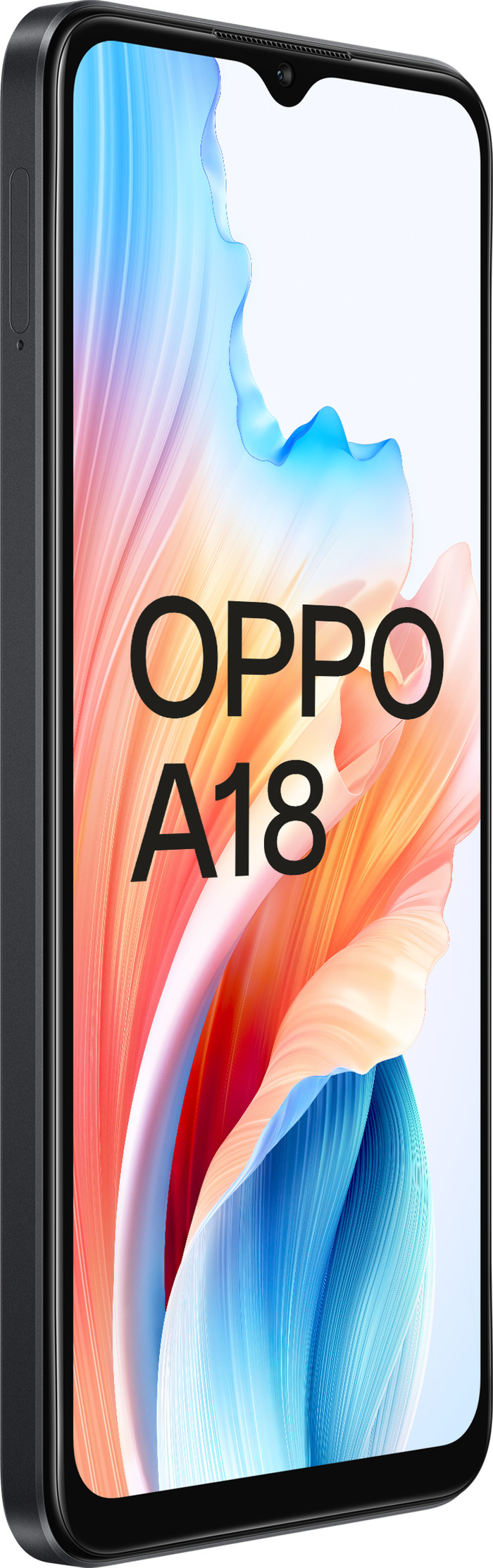 OPPO A18 128 Go Mauve 4G +OPPO SuperVOOC Chargeur 45 W côté gauche