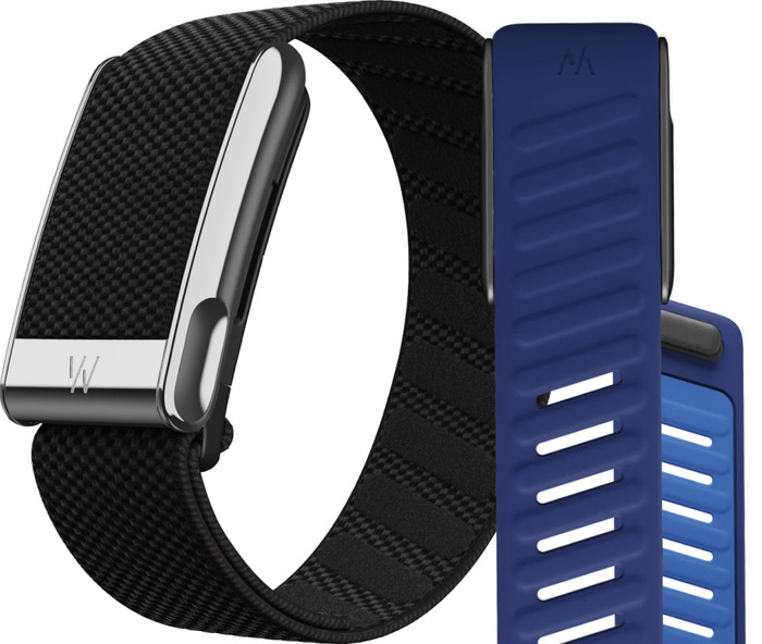 WHOOP MG Life Zwart Abonnement 1 Jaar + WHOOP MG SportFlex Band Blauw Main Image