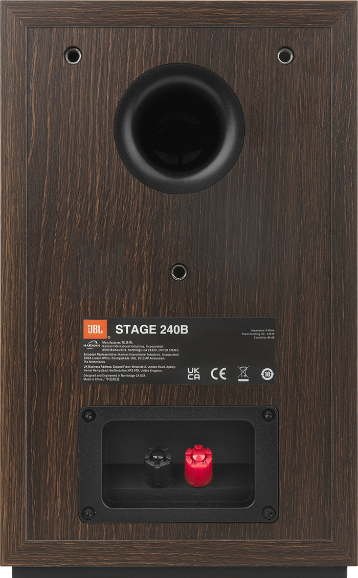 JBL Stage 240B Zwart achterkant