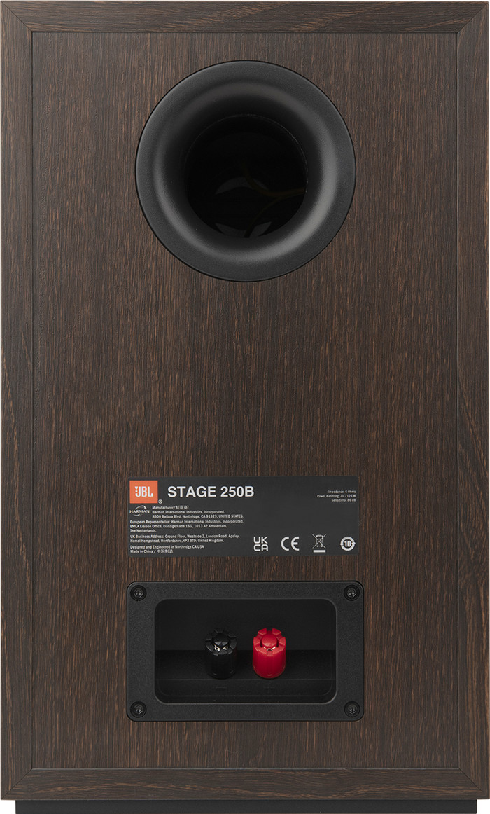 JBL Stage 250B Zwart achterkant