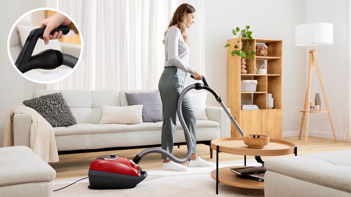 Bosch Series 8 In'genius ProAnimal BGB8PET3A product in use