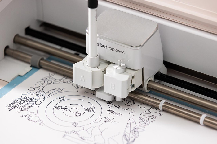 Cricut Explore 4 Starters Bundle product in use