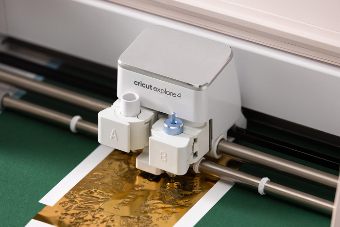 Cricut Explore 4 Starters Bundle product in use