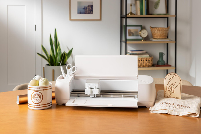 Cricut Explore 4 Essentials bundel product in gebruik
