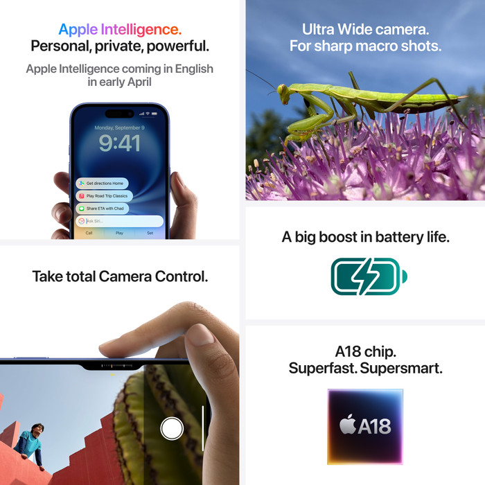 Apple iPhone 16 Plus 128GB Green visual supplier