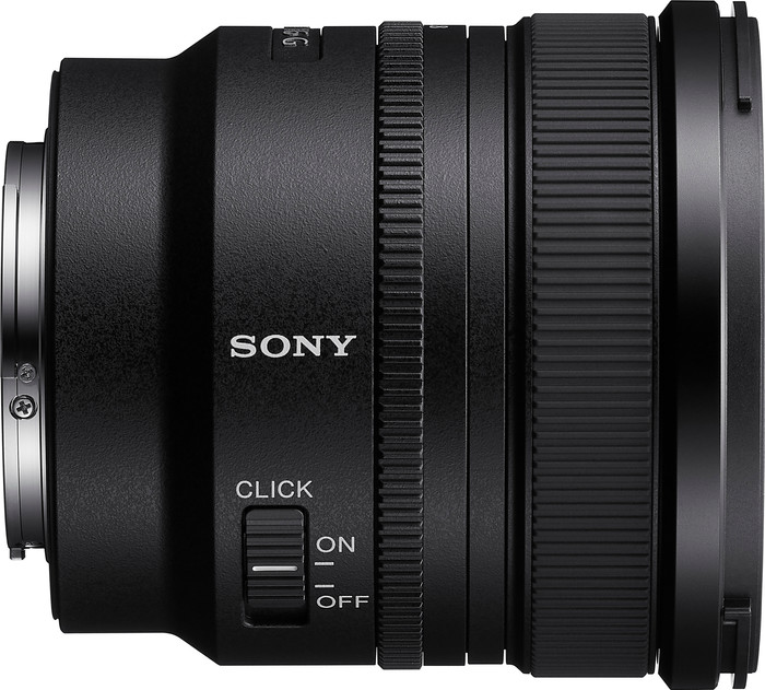 Sony FE 16mm f/1.8 G right side