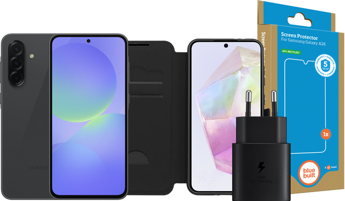 Samsung Galaxy A36 128 Go Noir 5G Enterprise Edition + Pack d'Accessoires Complet Main Image