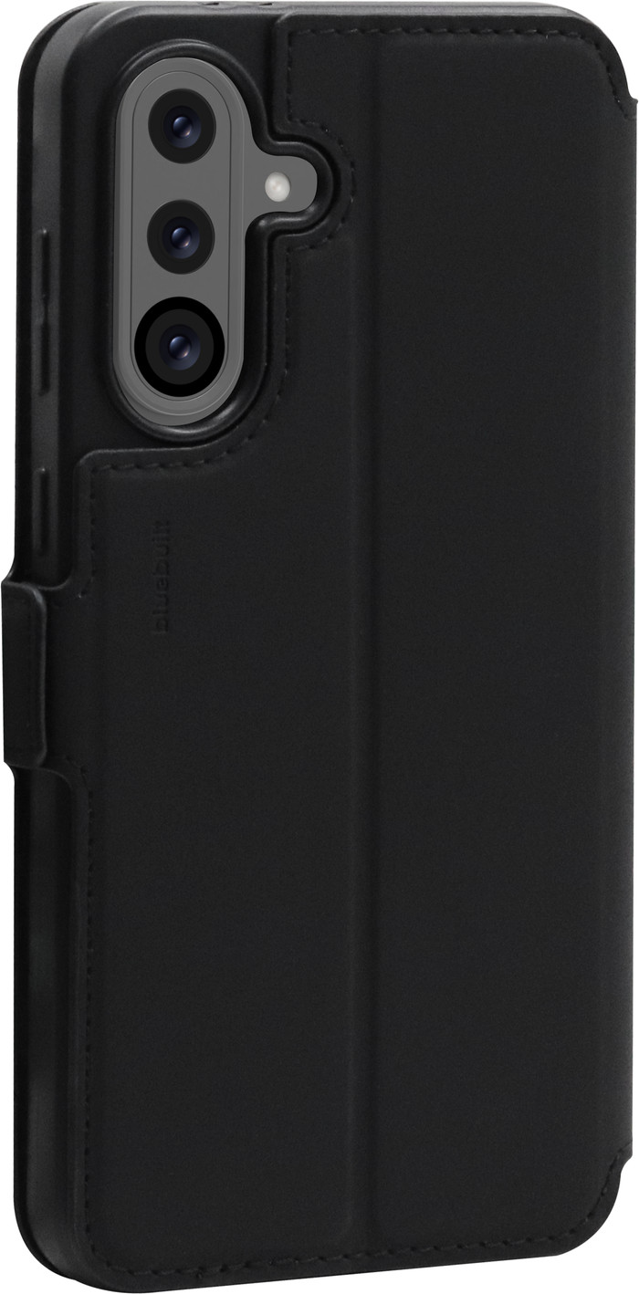 Samsung Galaxy A36 128 Go Noir 5G + BlueBuilt Book Case Noir côté droit