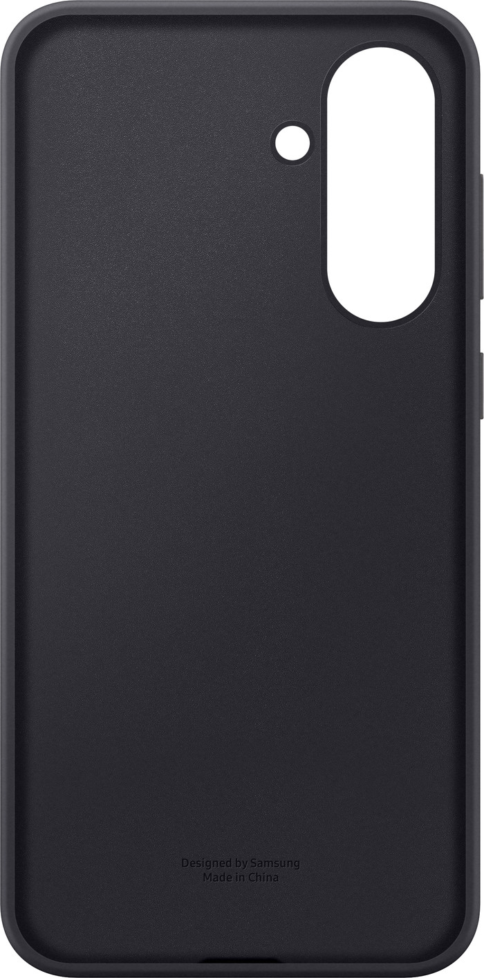 Samsung Galaxy A36 Siliconen Back Cover Zwart voorkant