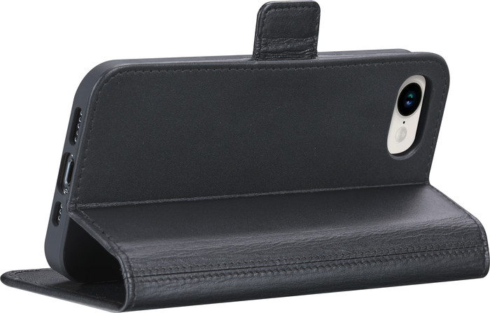 DBramante1928 Copenhagen Slim iPhone 16e Book Case Cuir Noir arrière