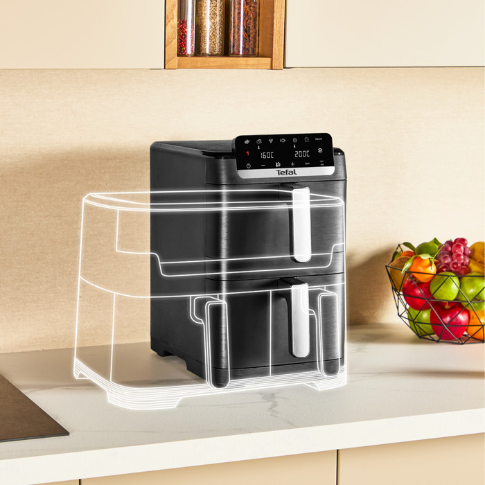 Tefal Easy Fry Crispy Dual Stack EY7528 visual leverancier