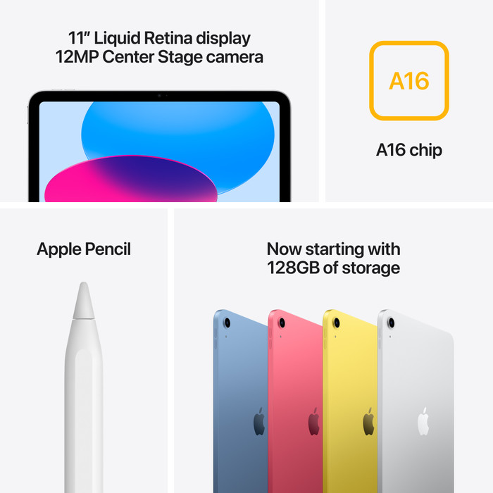 Apple iPad (2025) 11 inches 128GB WiFi Blue visual supplier