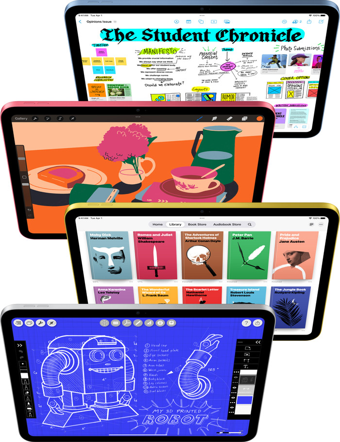 Apple iPad (2025) 11 inch 128GB Wifi Geel visual leverancier