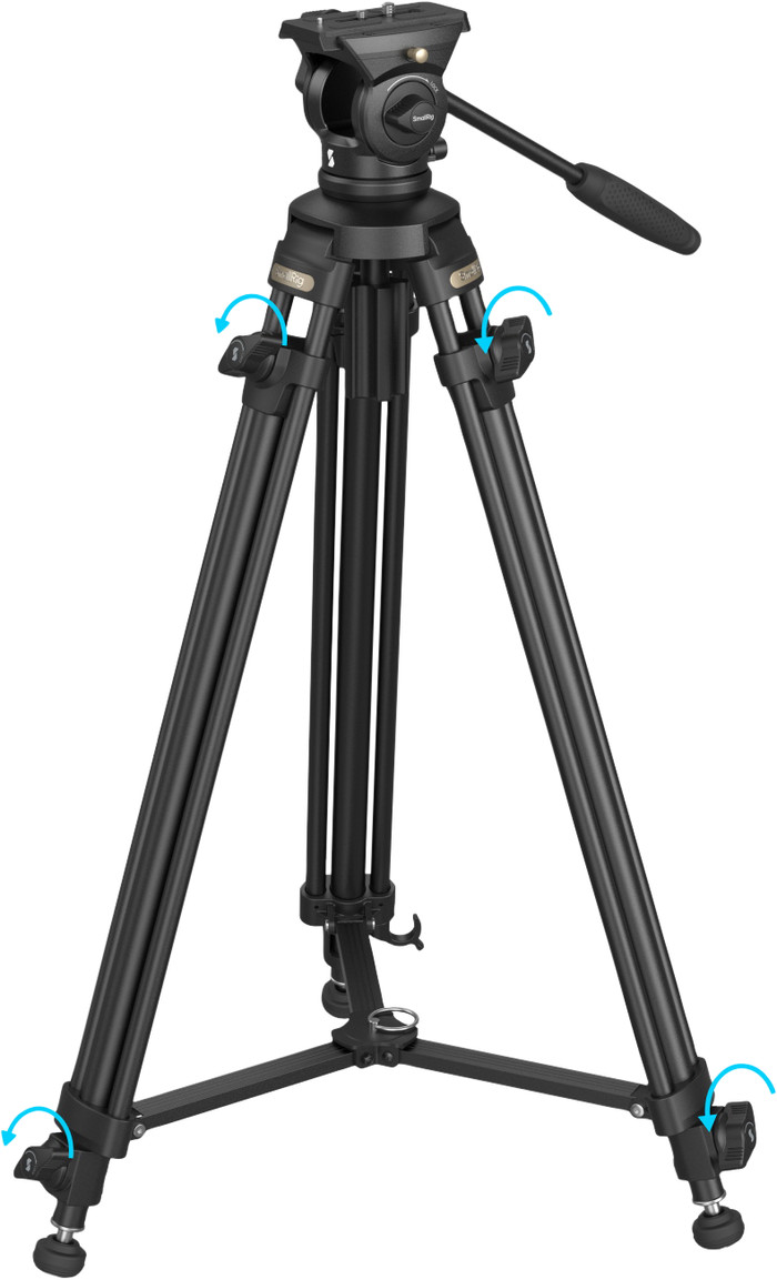SmallRig AD-50 Video Tripod Kit detail