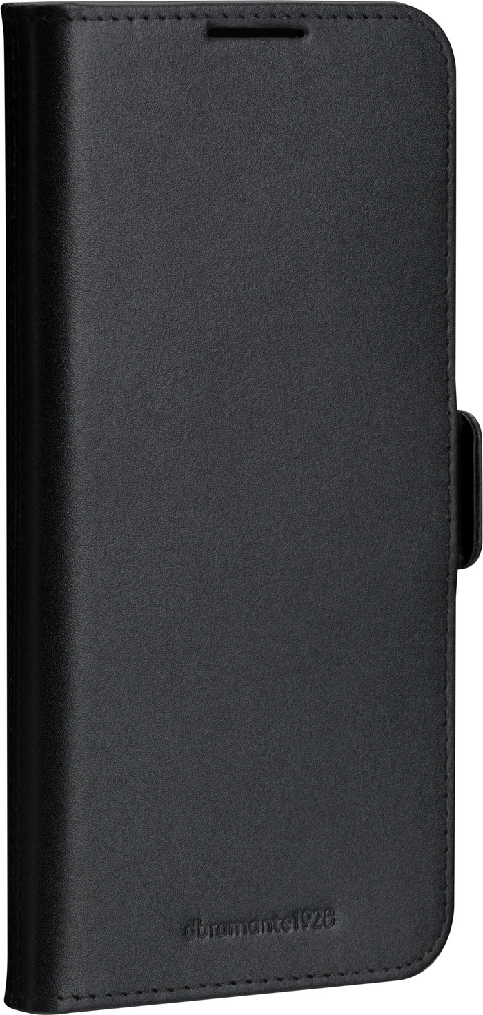 DBramante1928 Copenhagen Slim Samsung Galaxy A56 5G Book Case Cuir Noir côté gauche