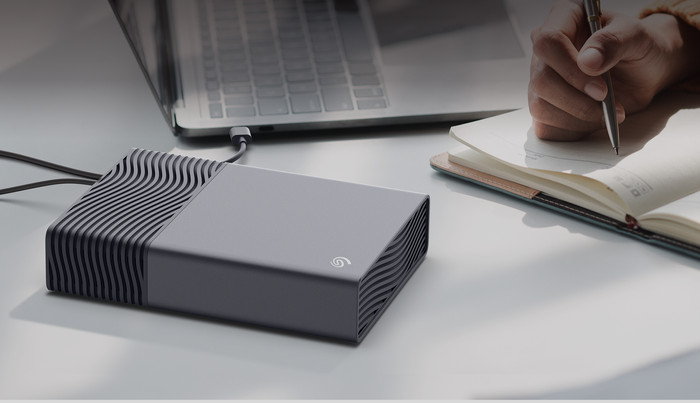 Seagate One Touch HDD 24TB product in gebruik