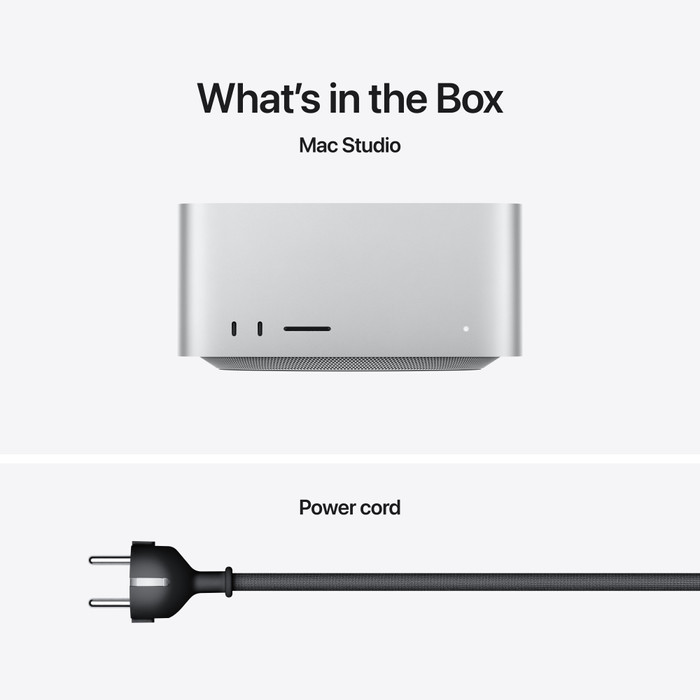 Apple Mac Studio (2025) M3 Ultra (28 Core CPU/60 Core GPU) 96GB/1TB visual supplier