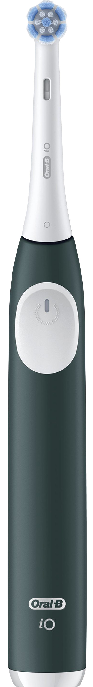 Oral-B iO 2 Noir et Vert Lot de 2 avant