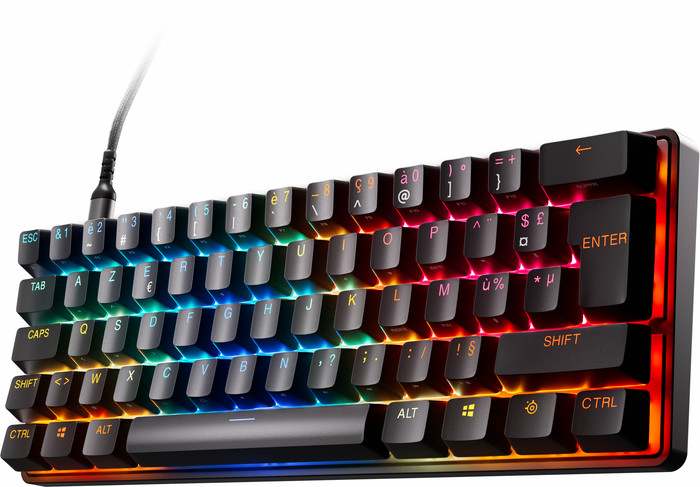 SteelSeries Apex Pro Mini Gen 3 Gaming Toetsenbord Azerty rechterkant