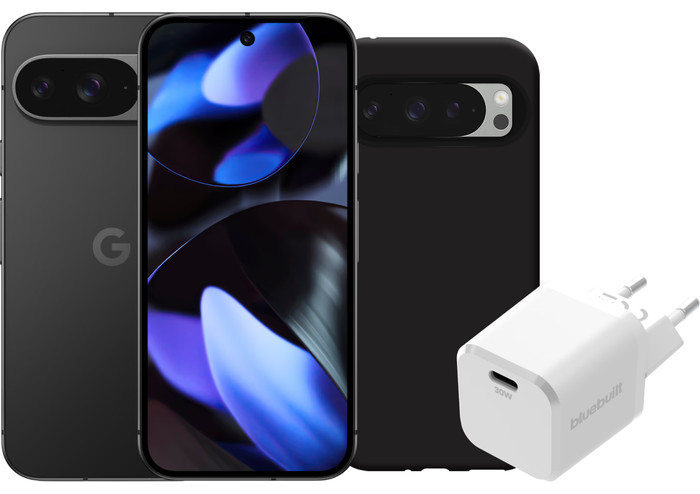 Google Pixel 9 256GB Black 5G + Accessory Pack Main Image