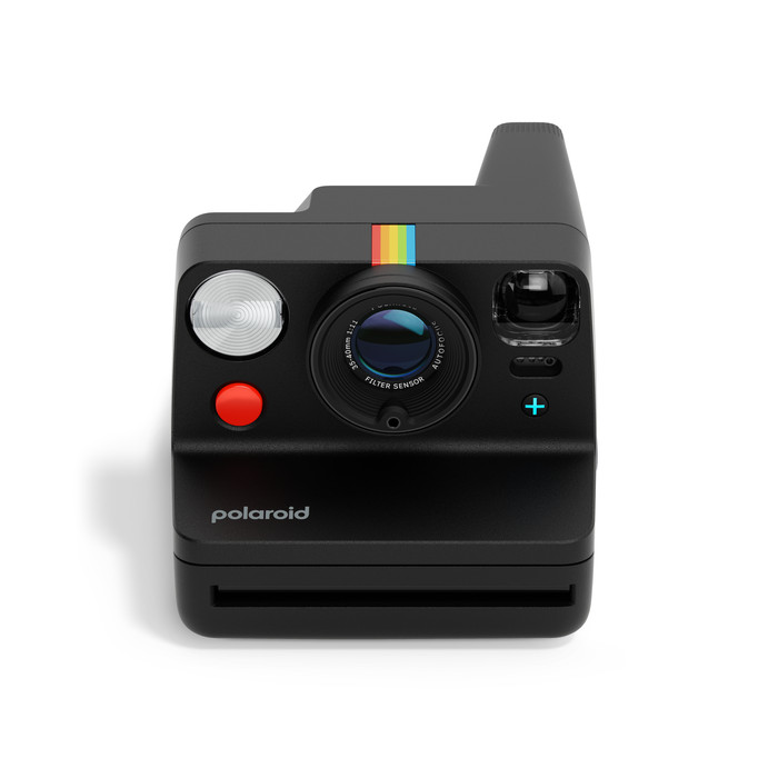 Polaroid Now+ 3 Zwart + Color Film (8 stuks) voorkant