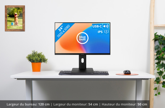 BlueBuilt 24 Pouces Full HD Écran PC avec USB-C visuel Coolblue 1