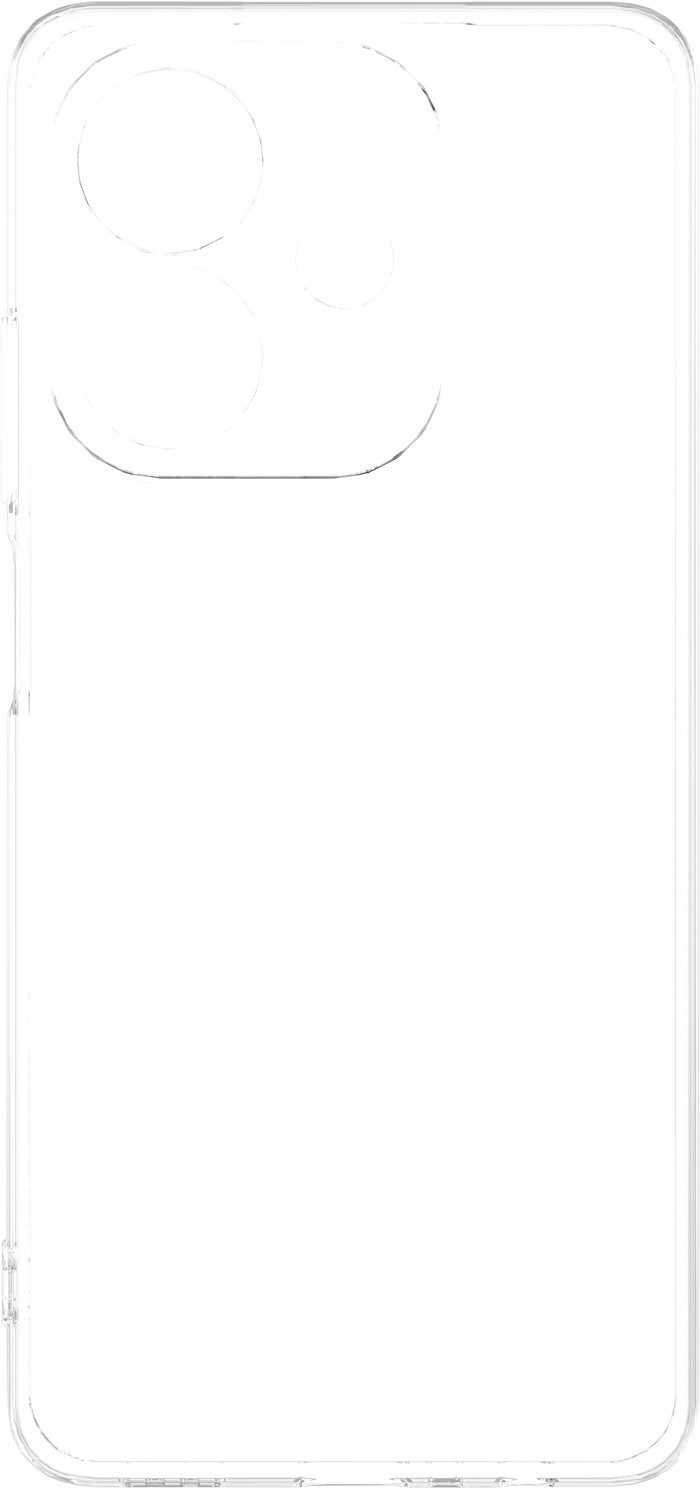 Just in Case Soft Design Oppo A40  / A40m / A60 5G Back Cover Transparent avant