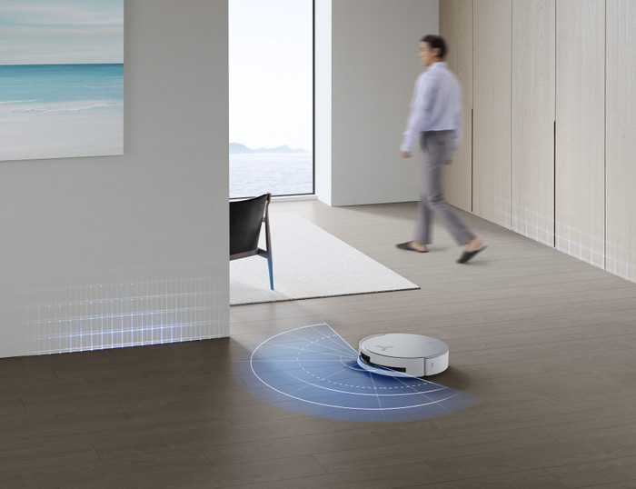 ECOVACS DEEBOT X8 OMNI product in use