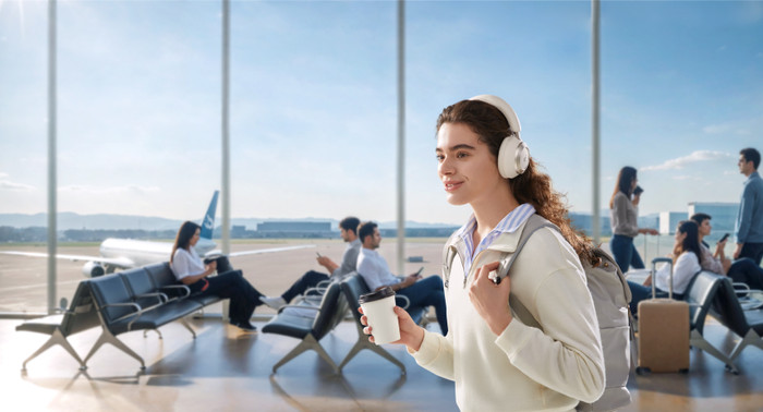 Soundcore Space One Pro Blanc produit à l'usage