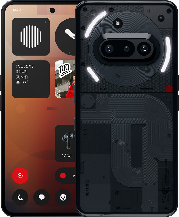 Nothing Phone (3a) 128 Go Noir 5G Main Image