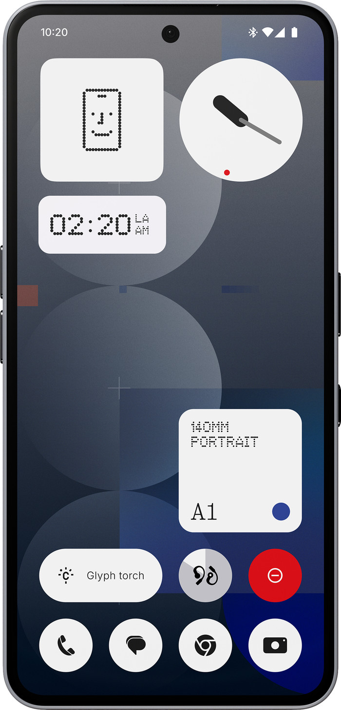 Nothing Phone (3a) Pro 256 Go Gris 5G avant